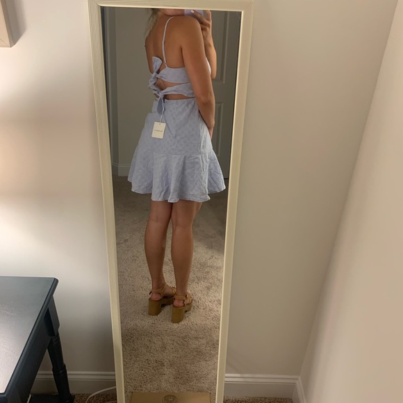 Hello Molly ice blue dress NWT - Picture 2 of 2